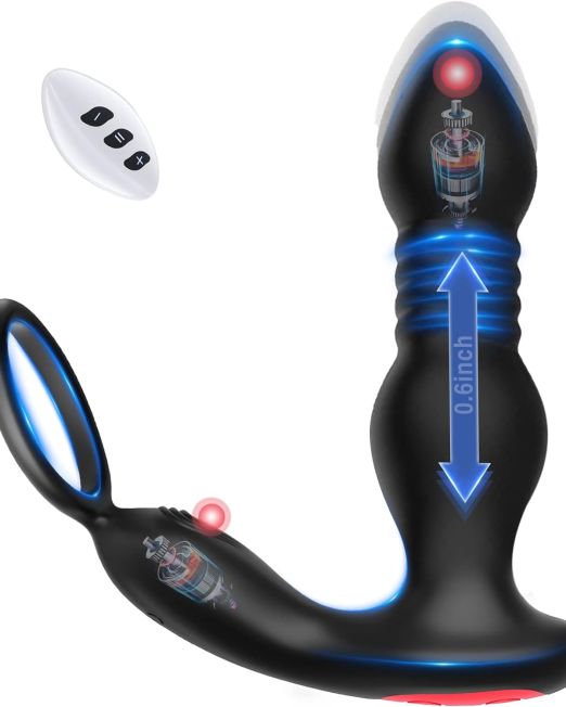 Buy 7 Modes Thrusting Vibrating Prostate Massager in India