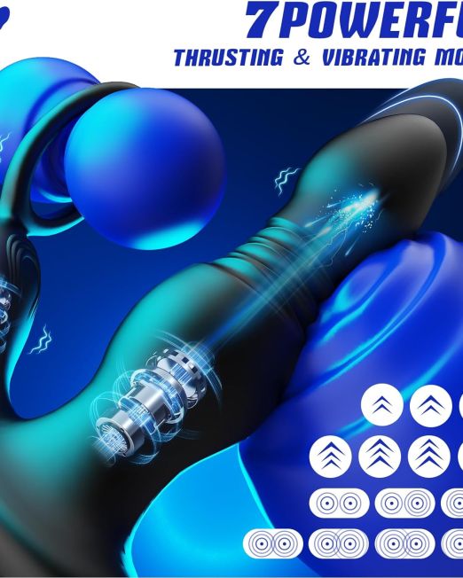 Buy 7 Modes Thrusting Vibrating Prostate Massager in India
