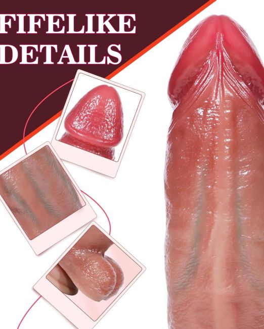 Buy 8.7'' Realistic Big Thick Dildo in India