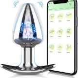 Buy 9 Modes Vibrating App Control Butt Plug in India