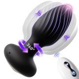 Buy 9 Rotation Mode Vibrating Butt Plug in India