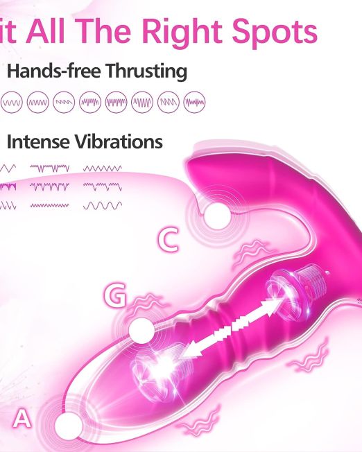 Buy 9 Thrusting App Remote Control Vibrating Panties in India