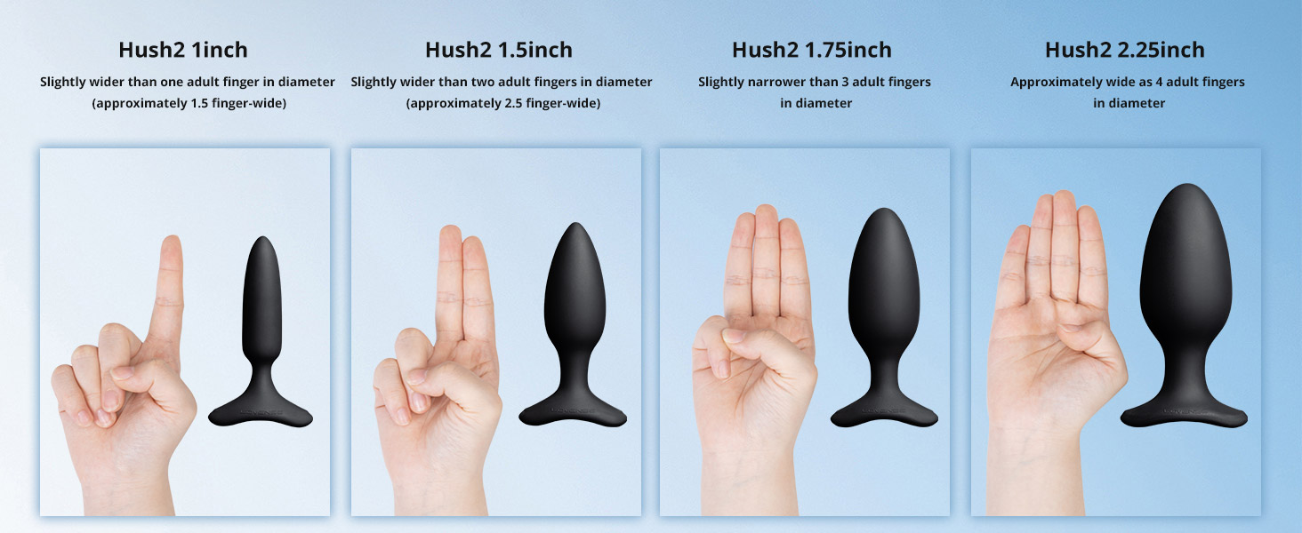 Buy LOVENSE Hush 2 Vibrating Butt Plug in India